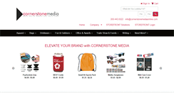 Desktop Screenshot of cornerstonemediaonline.com